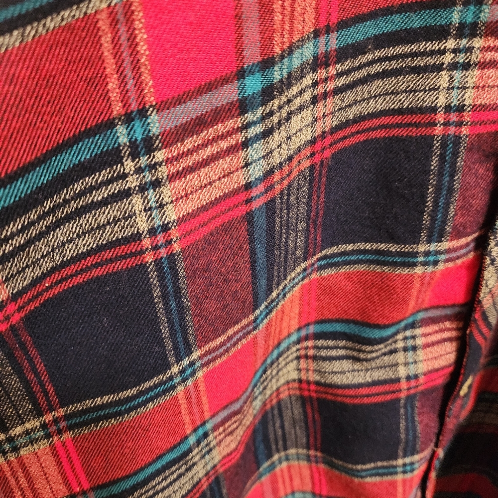 Python England Button Up Flannel Shirt High Quality NWT 4XL